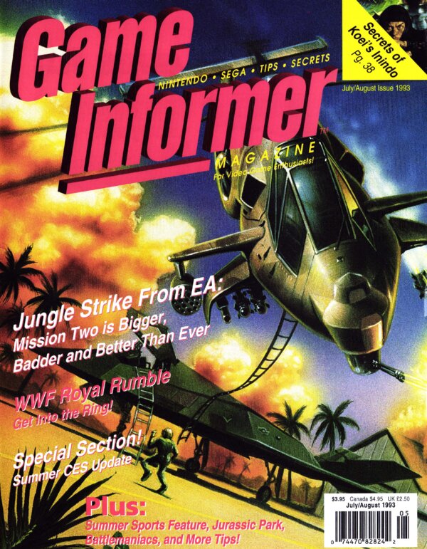 Game Informer Issue 11 (July August 1993) cover